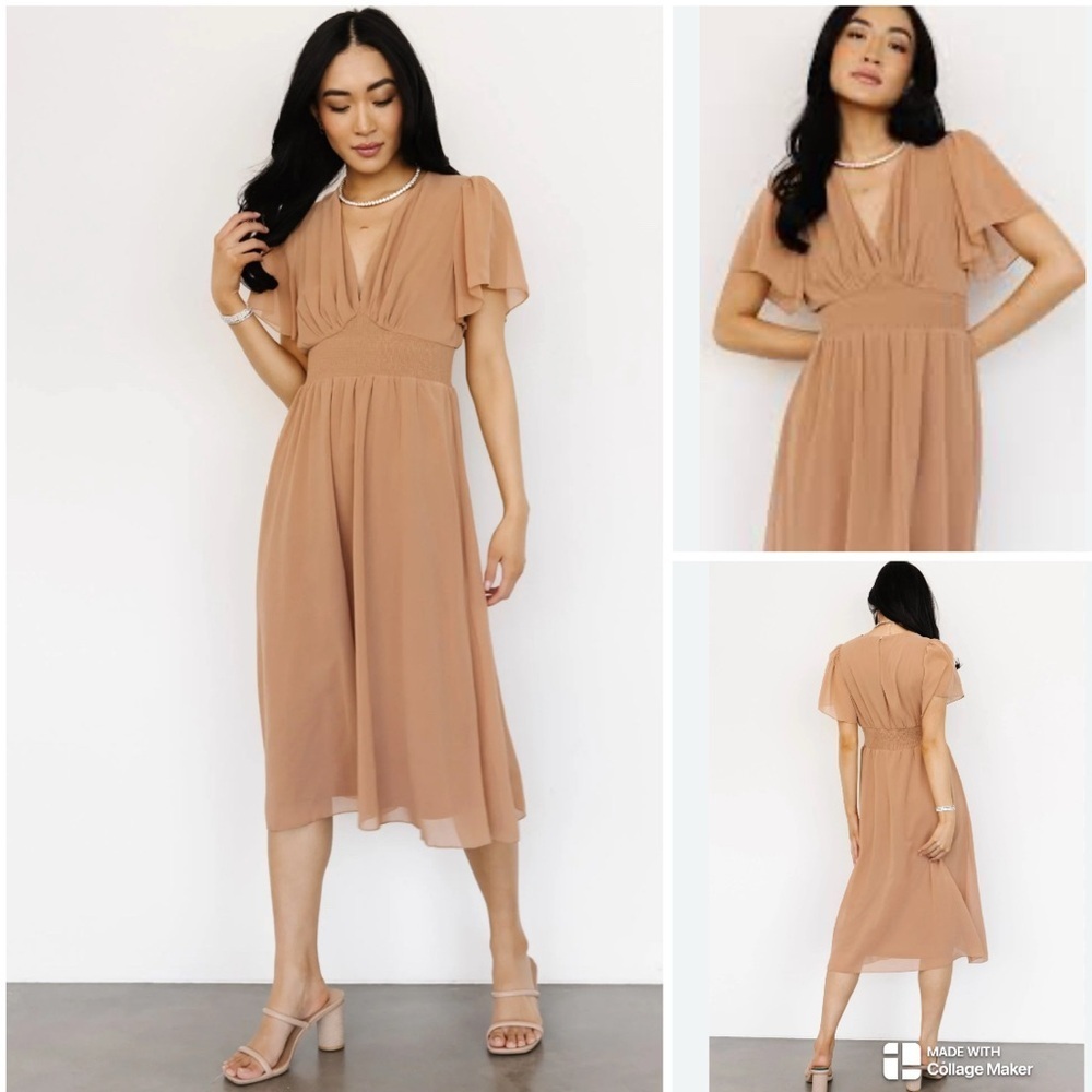 Baltic Born Sarah Smocked Midi Dress
